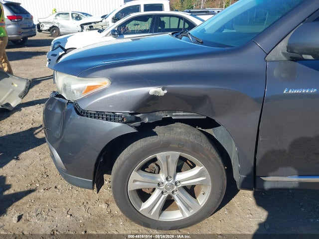 46161914 :رقم المزاد ، 5TDDK3EH2DS272712 vin ، 2013 Toyota Highlander Limited V6 مزاد بيع