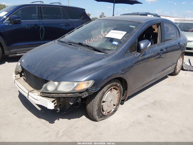 46161928 :رقم المزاد ، JHMFA362X9S013677 vin ، 2009 Honda Civic Hybrid مزاد بيع