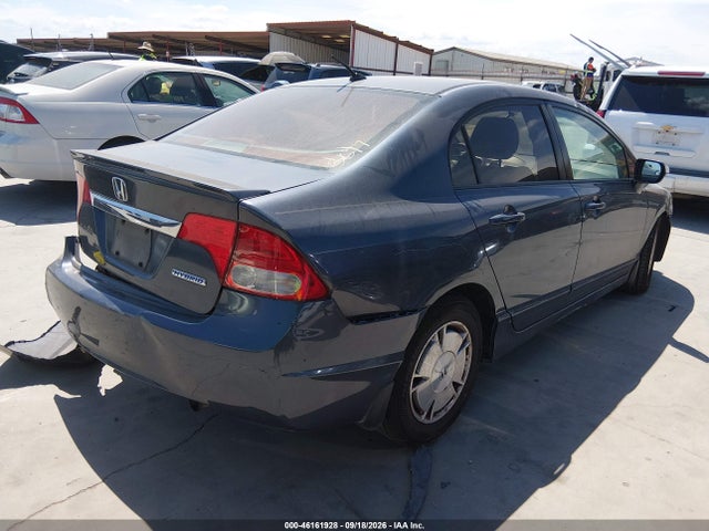 46161928 :رقم المزاد ، JHMFA362X9S013677 vin ، 2009 Honda Civic Hybrid مزاد بيع