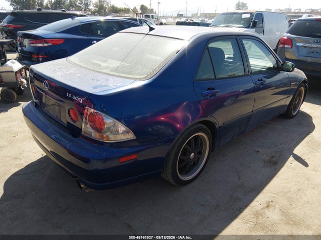 Продаж на аукціоні авто 2001 Lexus Is 300, vin: JTHBD182110008892, номер лоту: 46161937
