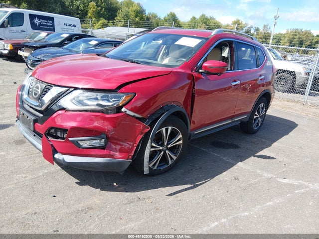 2017 Nissan Rogue Sl მანქანა იყიდება აუქციონზე, vin: 5N1AT2MV5HC779916, აუქციონის ნომერი: 46162038
