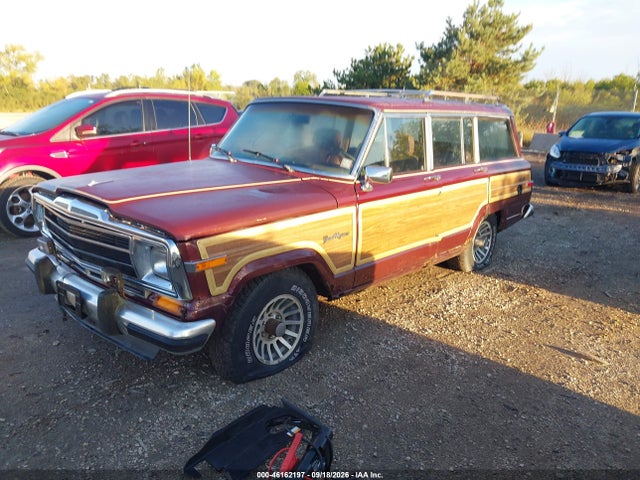 46162197 :رقم المزاد ، 1J4GS5875MP802932 vin ، 1991 Jeep Grand Wagoneer مزاد بيع
