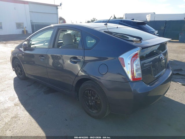 46162203 :رقم المزاد ، JTDKN3DU3C5538207 vin ، 2012 Toyota Prius Two مزاد بيع
