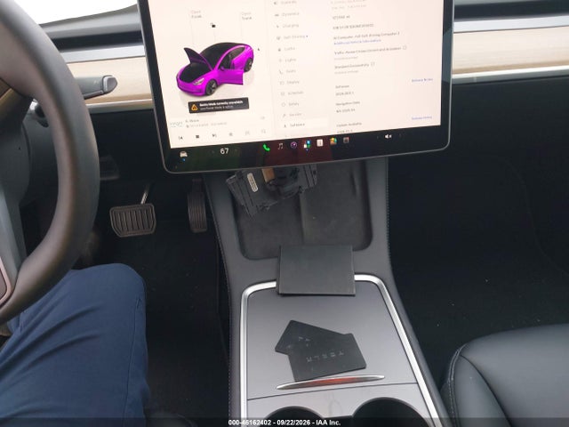 46162402 :رقم المزاد ، 5YJ3E1EB0NF265525 vin ، 2022 Tesla Model 3 Long Range مزاد بيع