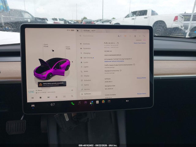 46162402 :رقم المزاد ، 5YJ3E1EB0NF265525 vin ، 2022 Tesla Model 3 Long Range مزاد بيع