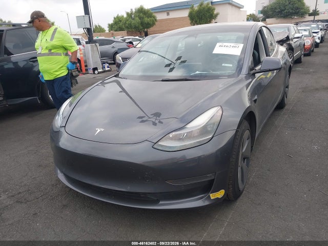 46162402 :رقم المزاد ، 5YJ3E1EB0NF265525 vin ، 2022 Tesla Model 3 Long Range مزاد بيع
