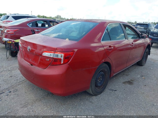 46162418 :رقم المزاد ، 4T1BF1FKXCU547002 vin ، 2012 Toyota Camry Le مزاد بيع