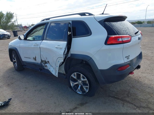 2014 Jeep Cherokee Trailhawk მანქანა იყიდება აუქციონზე, vin: 1C4PJMBS2EW317722, აუქციონის ნომერი: 46162419