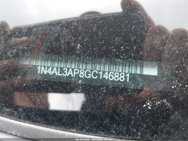 46162440 :رقم المزاد ، 1N4AL3AP8GC146881 vin ، 2016 Nissan Altima 2.5 Sr مزاد بيع