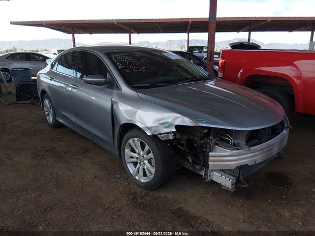 2015 Chrysler 200 Limited მანქანა იყიდება აუქციონზე, vin: 1C3CCCAB8FN601100, აუქციონის ნომერი: 46162444
