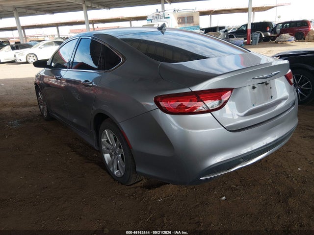 2015 Chrysler 200 Limited მანქანა იყიდება აუქციონზე, vin: 1C3CCCAB8FN601100, აუქციონის ნომერი: 46162444