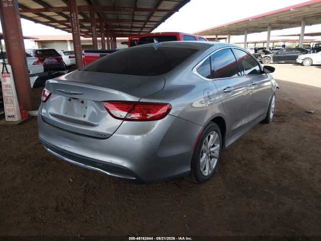 2015 Chrysler 200 Limited მანქანა იყიდება აუქციონზე, vin: 1C3CCCAB8FN601100, აუქციონის ნომერი: 46162444