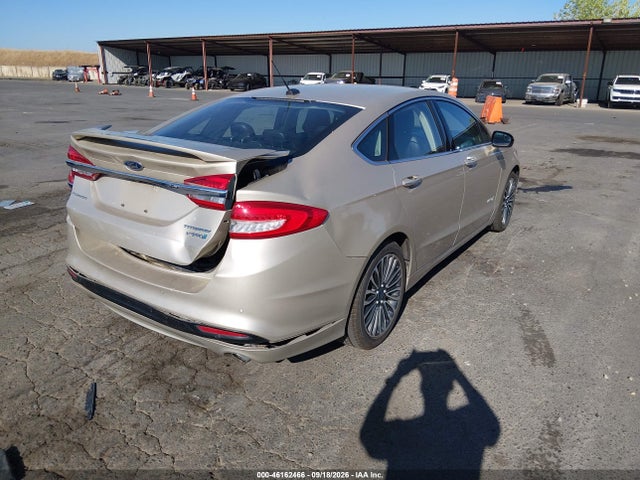 2017 Ford Fusion Hybrid Titanium მანქანა იყიდება აუქციონზე, vin: 3FA6P0RU6HR287602, აუქციონის ნომერი: 46162466
