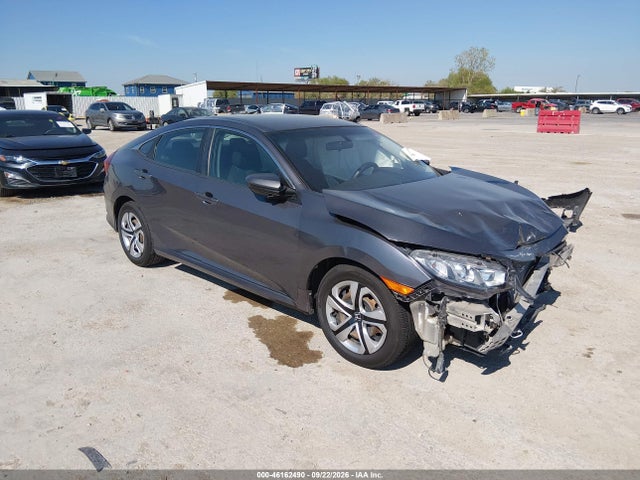 46162490 :رقم المزاد ، 19XFC2F53GE076300 vin ، 2016 Honda Civic Lx مزاد بيع