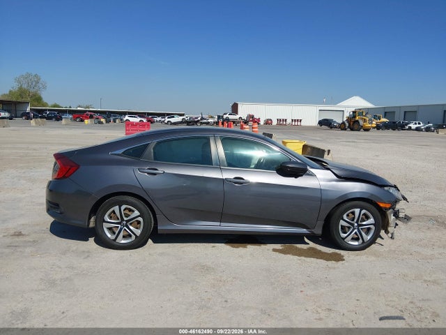 46162490 :رقم المزاد ، 19XFC2F53GE076300 vin ، 2016 Honda Civic Lx مزاد بيع