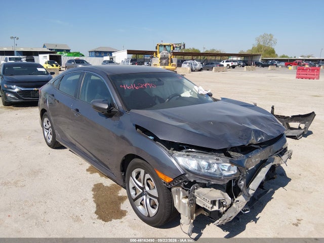 46162490 :رقم المزاد ، 19XFC2F53GE076300 vin ، 2016 Honda Civic Lx مزاد بيع
