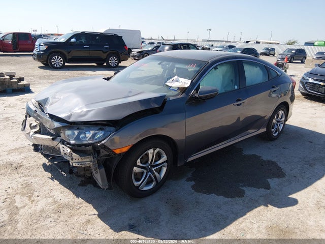 46162490 :رقم المزاد ، 19XFC2F53GE076300 vin ، 2016 Honda Civic Lx مزاد بيع