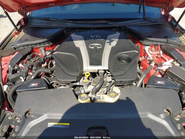 2018 Infiniti Q50 3.0t Red Sport 400 მანქანა იყიდება აუქციონზე, vin: JN1FV7AR6JM700121, აუქციონის ნომერი: 46162502