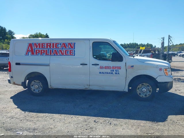 2015 Nissan Nv Cargo Nv2500 Hd Sv V6 მანქანა იყიდება აუქციონზე, vin: 1N6BF0KX4FN809494, აუქციონის ნომერი: 46162522