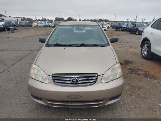 46162531 :رقم المزاد ، 1NXBR32E44Z242079 vin ، 2004 Toyota Corolla Ce مزاد بيع