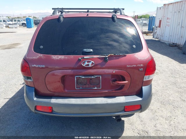 2005 Hyundai Santa Fe Gls მანქანა იყიდება აუქციონზე, vin: KM8SC13D65U931991, აუქციონის ნომერი: 46162539
