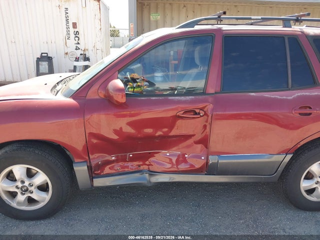 2005 Hyundai Santa Fe Gls მანქანა იყიდება აუქციონზე, vin: KM8SC13D65U931991, აუქციონის ნომერი: 46162539