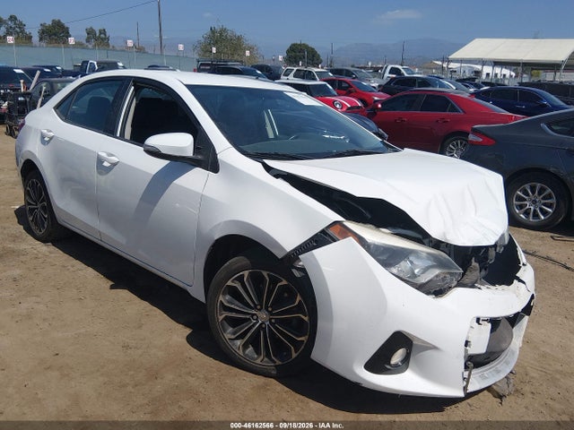 2014 Toyota Corolla S Plus მანქანა იყიდება აუქციონზე, vin: 5YFBURHE8EP153028, აუქციონის ნომერი: 46162566