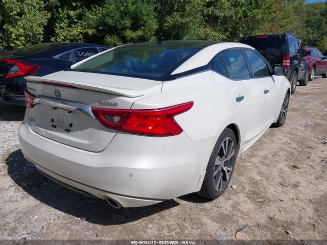 2016 Nissan Maxima 3.5 Platinum მანქანა იყიდება აუქციონზე, vin: 1N4AA6AP2GC436850, აუქციონის ნომერი: 46162570