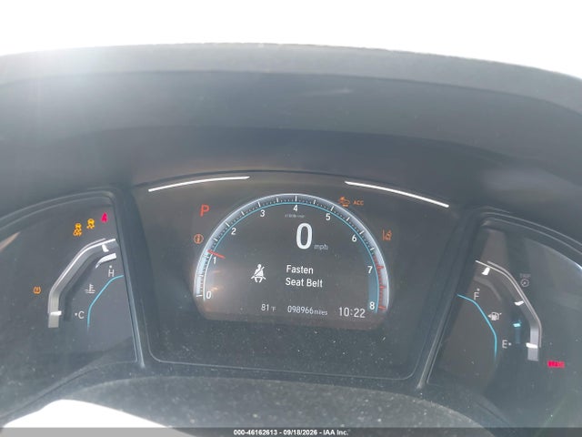 Honda Civic Lx 2019 2HGFC2F65KH522454 Image 7