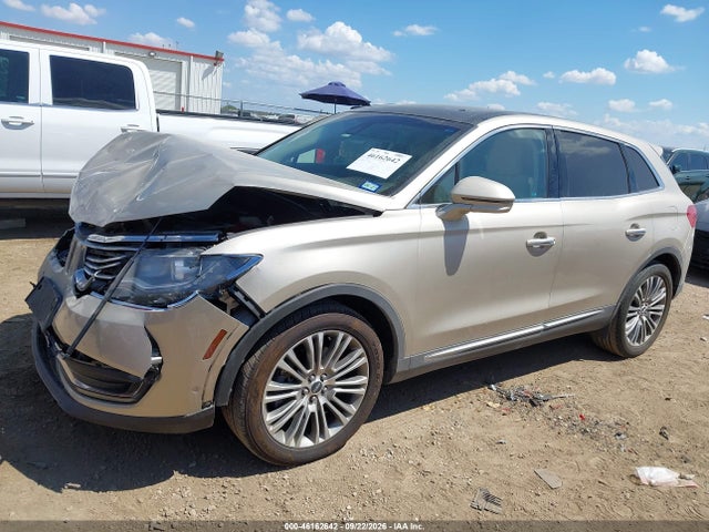 Продажа на аукционе авто 2017 Lincoln Mkx Reserve, vin: 2LMPJ6LR5HBL34916, номер лота: 46162642