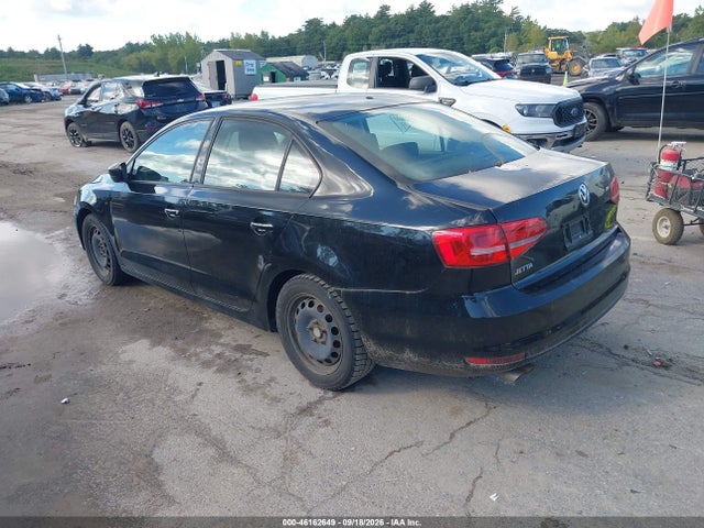 Продажа на аукционе авто 2015 Volkswagen Jetta 2.0l S, vin: 3VW2K7AJ1FM403457, номер лота: 46162649