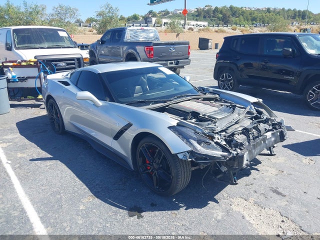2016 Chevrolet Corvette Stingray მანქანა იყიდება აუქციონზე, vin: 1G1YB2D73G5112412, აუქციონის ნომერი: 46162725