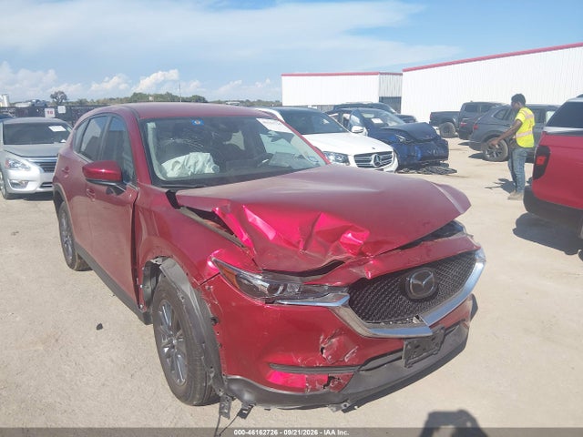 2021 Mazda Cx-5 Touring მანქანა იყიდება აუქციონზე, vin: JM3KFACM0M1458673, აუქციონის ნომერი: 46162726