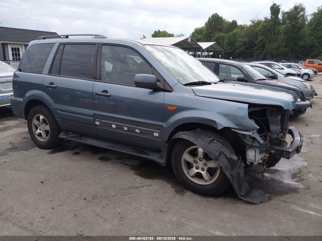 2006 Honda Pilot Ex მანქანა იყიდება აუქციონზე, vin: 2HKYF18496H516397, აუქციონის ნომერი: 46162755
