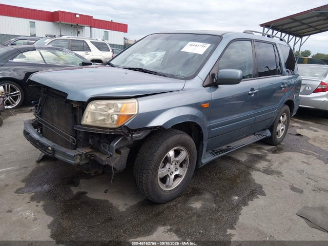 2006 Honda Pilot Ex მანქანა იყიდება აუქციონზე, vin: 2HKYF18496H516397, აუქციონის ნომერი: 46162755