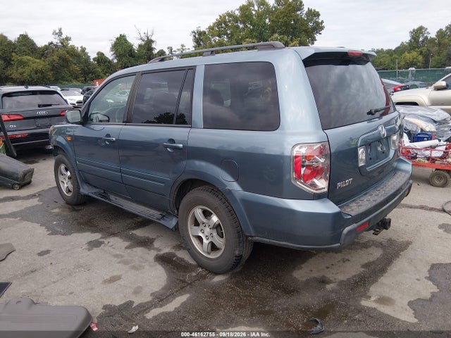 2006 Honda Pilot Ex მანქანა იყიდება აუქციონზე, vin: 2HKYF18496H516397, აუქციონის ნომერი: 46162755