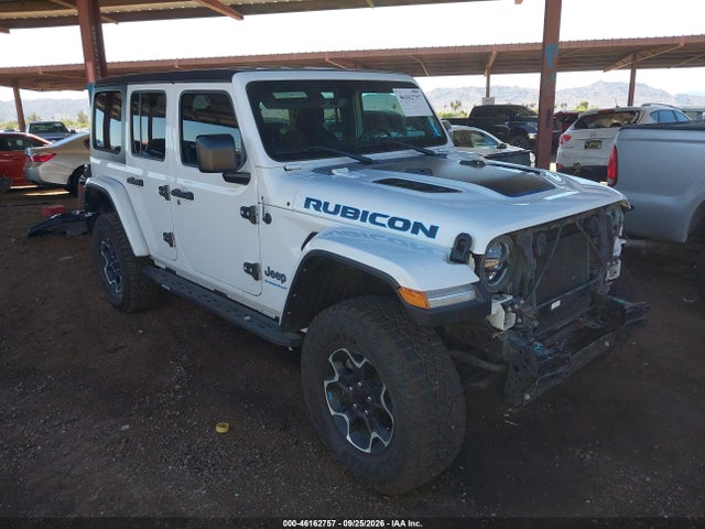 46162757 :رقم المزاد ، 1C4JJXR63PW586394 vin ، 2023 Jeep Wrangler 4xe Rubicon 4x4 مزاد بيع