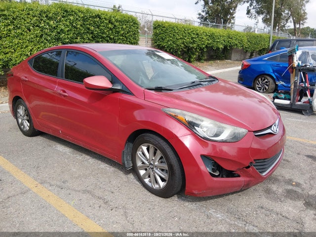 46162819 :رقم المزاد ، KMHDH4AE3GU491111 vin ، 2016 Hyundai Elantra Se مزاد بيع