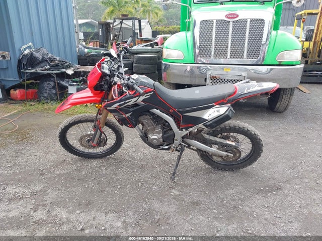 Продаж на аукціоні авто 2024 Honda Crf300 L, vin: MLHND1619R5301556, номер лоту: 46162840