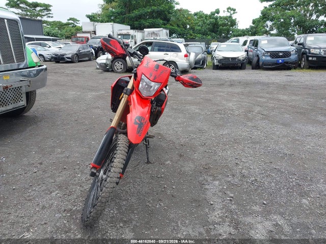 Продаж на аукціоні авто 2024 Honda Crf300 L, vin: MLHND1619R5301556, номер лоту: 46162840