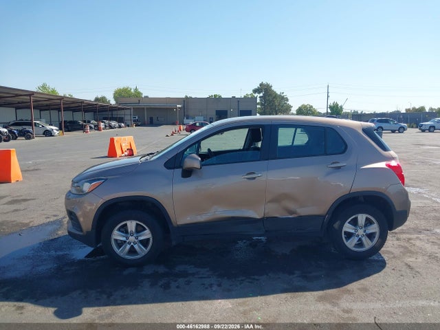Aukcja sprzedaży 2018 Chevrolet Trax Ls, vin: 3GNCJNSB5JL352721, numer aukcji: 46162988