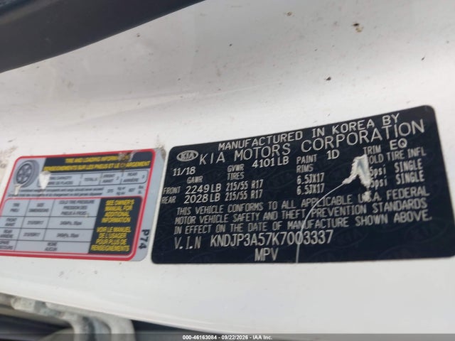 Продаж на аукціоні авто 2019 Kia Soul +, vin: KNDJP3A57K7003337, номер лоту: 46163084