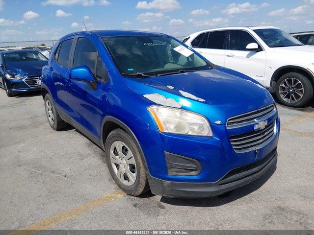 Aukcja sprzedaży 2015 Chevrolet Trax 1ls, vin: KL7CJKSB0FB199632, numer aukcji: 46163221
