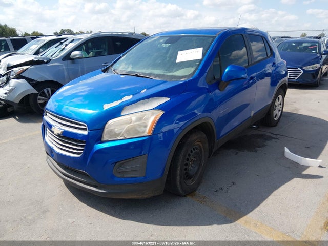 Aukcja sprzedaży 2015 Chevrolet Trax 1ls, vin: KL7CJKSB0FB199632, numer aukcji: 46163221