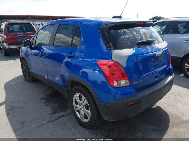 Aukcja sprzedaży 2015 Chevrolet Trax 1ls, vin: KL7CJKSB0FB199632, numer aukcji: 46163221