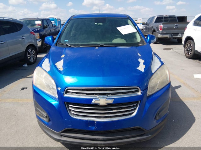 Aukcja sprzedaży 2015 Chevrolet Trax 1ls, vin: KL7CJKSB0FB199632, numer aukcji: 46163221