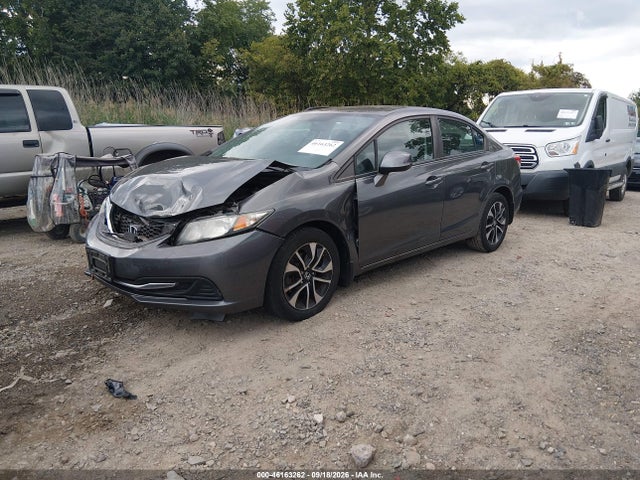 46163262 :رقم المزاد ، 19XFB2F82DE234280 vin ، 2013 Honda Civic Ex مزاد بيع