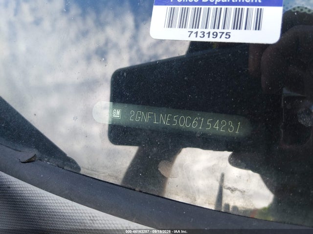 46163287 :رقم المزاد ، 2GNFLNE50C6154231 vin ، 2012 Chevrolet Equinox 2lt مزاد بيع