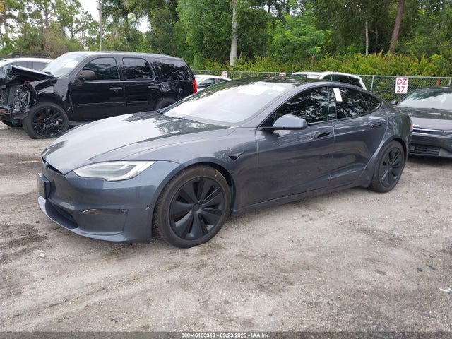 2021 Tesla Model S Long Range Dual Motor All-wheel Drive მანქანა იყიდება აუქციონზე, vin: 5YJSA1E52MF428238, აუქციონის ნომერი: 46163319