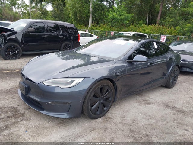 2021 Tesla Model S Long Range Dual Motor All-wheel Drive მანქანა იყიდება აუქციონზე, vin: 5YJSA1E52MF428238, აუქციონის ნომერი: 46163319